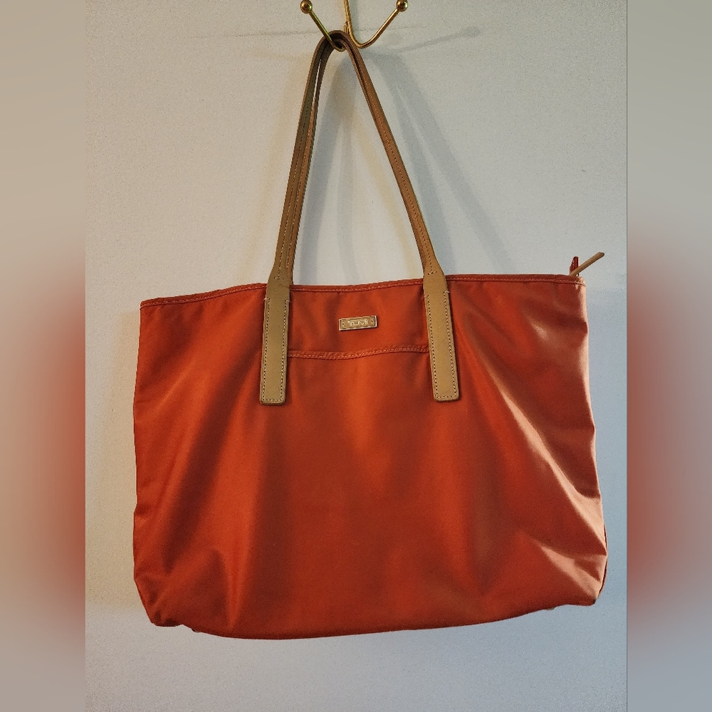 Tumi Nylon Tote Handbag
